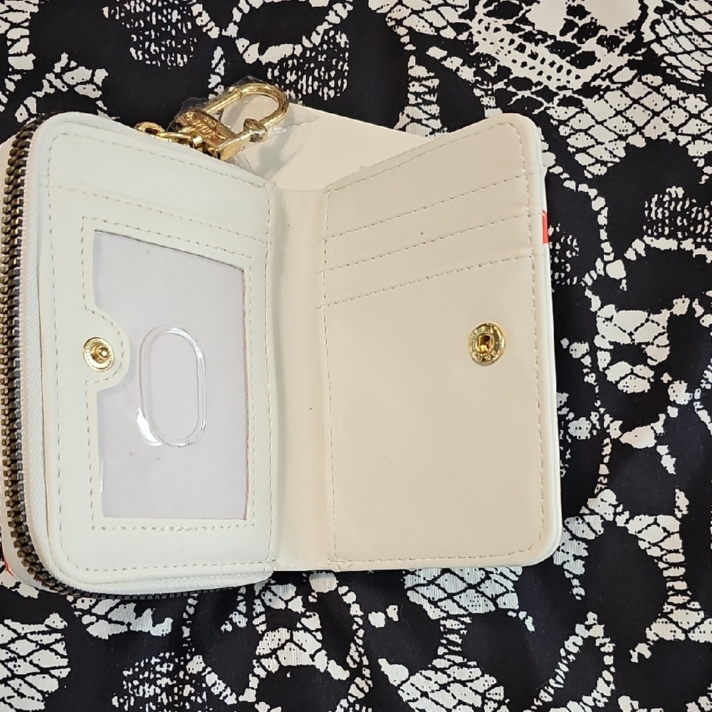 Betsey Johnson Cream Wallet with Cherry Design - Picture 4 of 4
